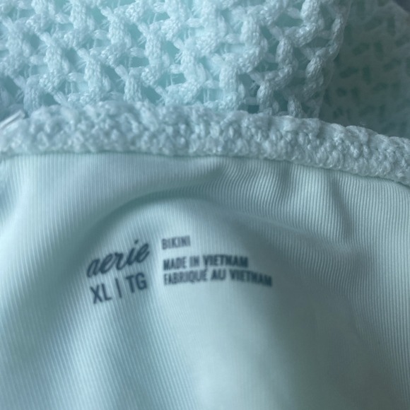 NWT Lof 2 Aerie Bikini Bottoms In Aqua Green Size XL Retails $72 - Picture 10 of 11